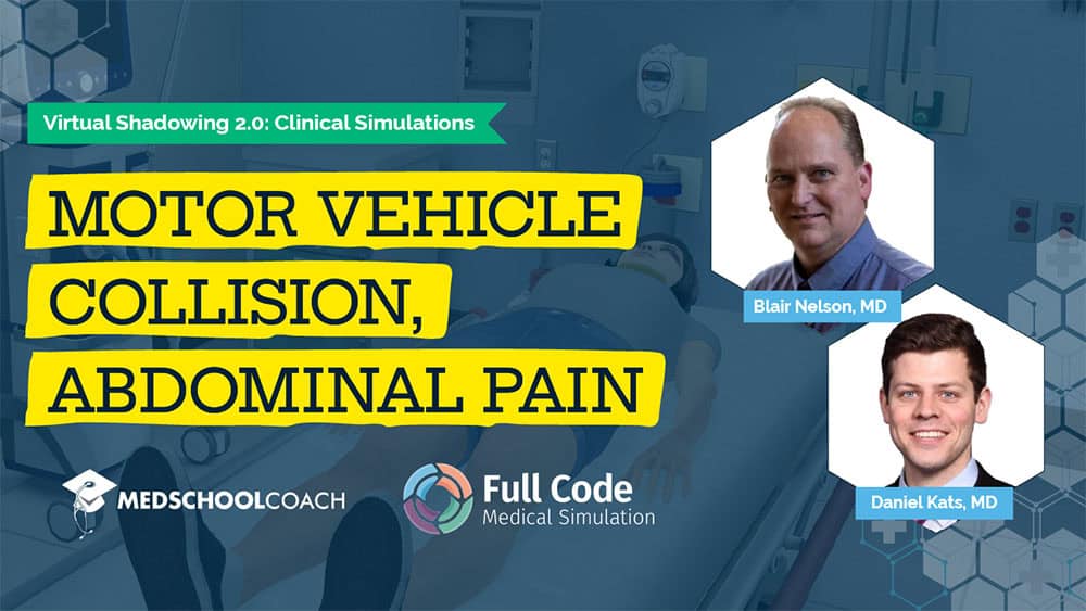 Case #1: Motor Vehicle Collision, Abdominal Pain