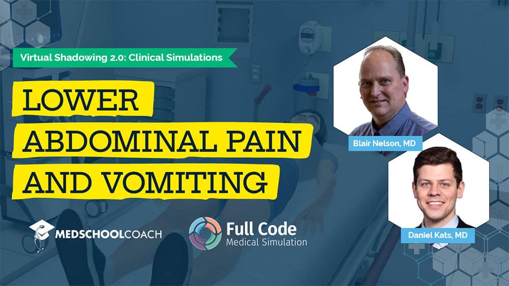 Case #2: Lower Abdominal Pain and Vomiting