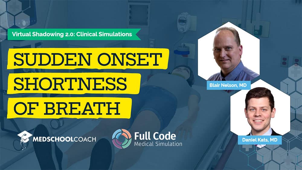 Case #6: Sudden Onset Shortness of Breath
